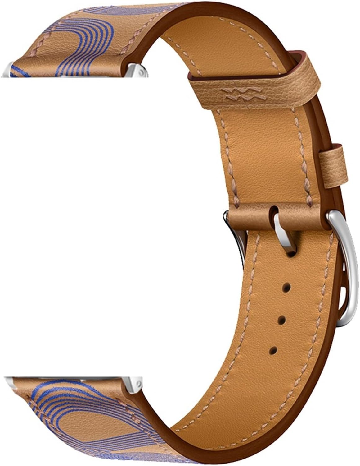 Leather Strap for Watch Band 2 49mm 10 9 8 7 46mm 45mm 41mm Exquisite Bracelet band 6 5 4 3 SE 44mm 42mm 40mm