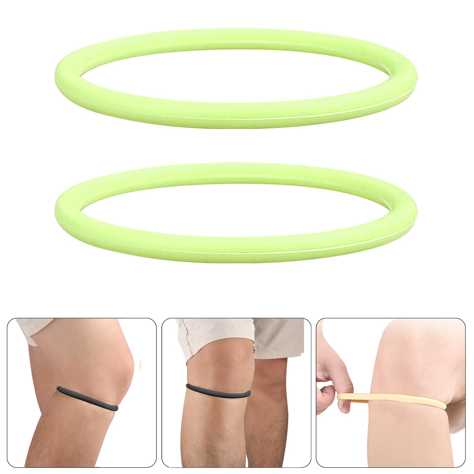 1 paire de sangles élastiques pour tendon rotulien, pour randonnée, basket-ball