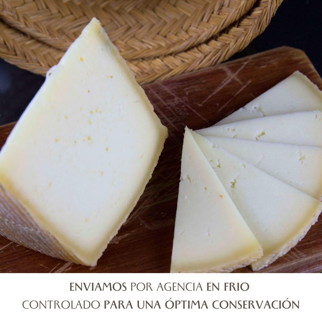 SALETA® Cesta Quesos Gourmet Regalo 4 Cuñas Queso Curado Semicurado Añejo Aceite Oliva Virgen Extra 1Kg