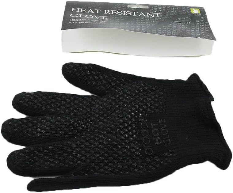 Arada Heat Resistant Stove Glove | Heavy Duty Heat Protection Glove & Safety Gauntlet for Woodburner, Multi-Fuel Stoves, Firepit, BBQ & Pizza Oven