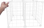 Operitacx Chest Freezer Organizer Divider Shelf for Fridge Storage Bin, 2-Column Grid Partition for Freezer