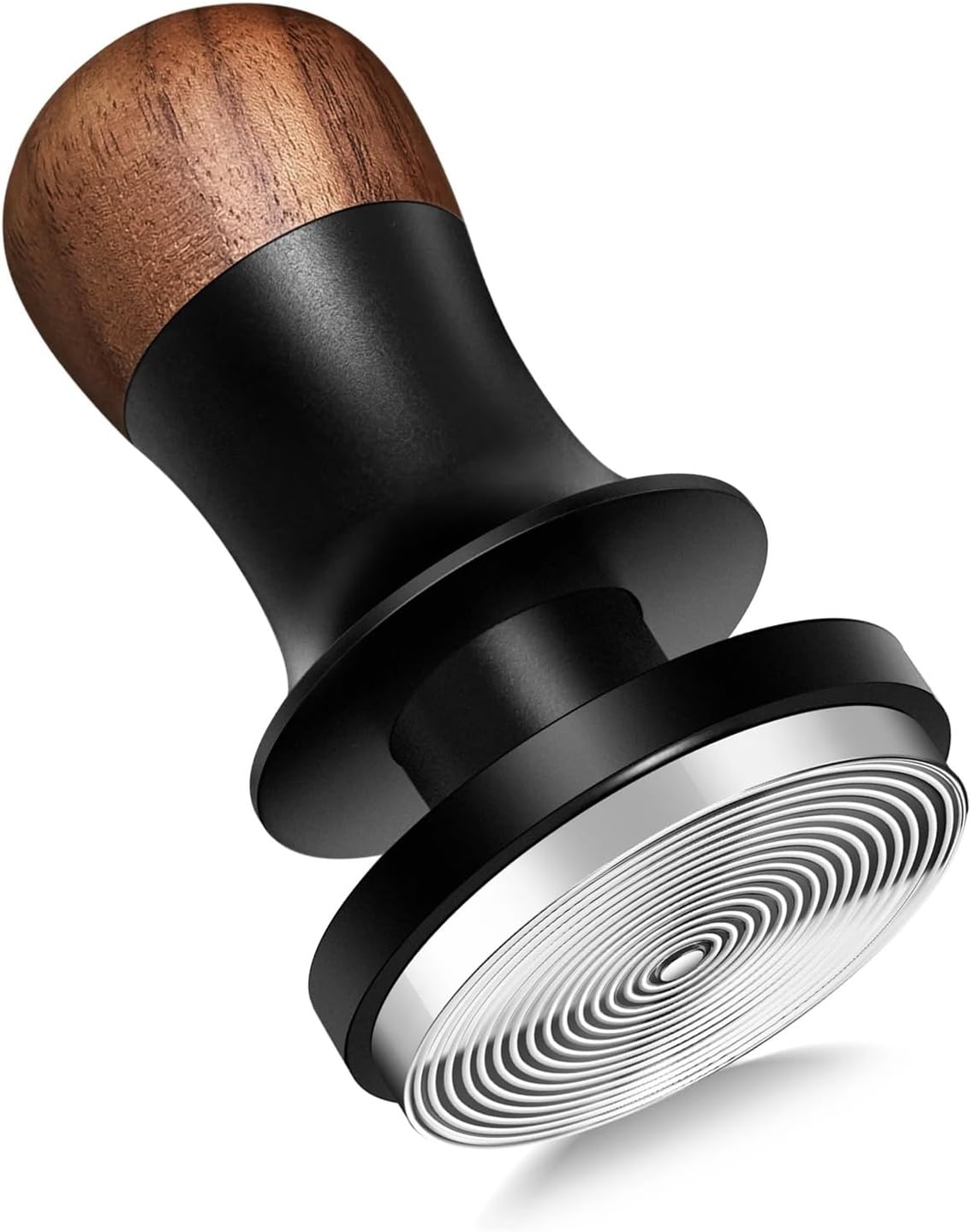 Espresso Coffee Tamper With 3 Spring Loaded Calibration, 30lbs Hand Tamper With Sound Feedback(58mm,Thread Base)
