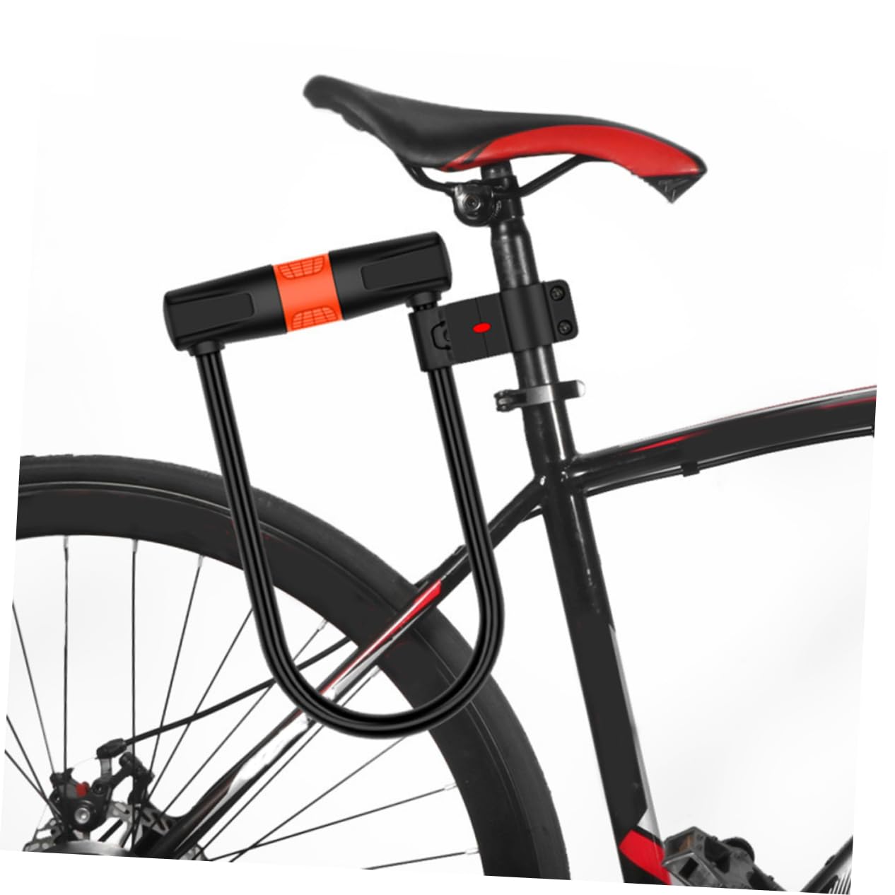 INOOMP 1 Set Accessori Per Mountain Bike Accessori Per Mountain Bike Serratura Per Biciclette Elettriche E Lucchetto Per Bici Lucchetto A Forma Di U Per Bici Lucchetto Anti Catena