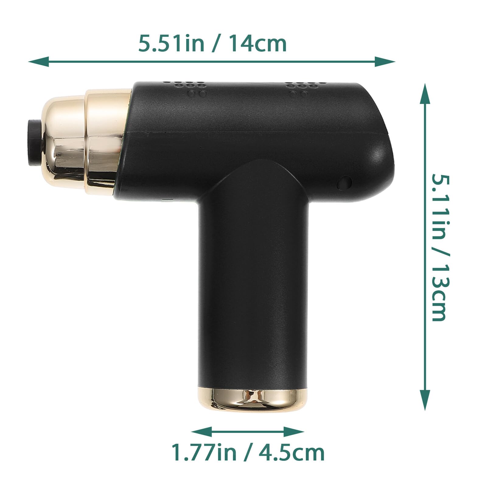 Mini Masajeador Eléctrico de Percusión Ajustable para Uso Doméstico de Terapia Profunda para Cuello Espalda y Piernas Dispositivo Portátil para Aliviar Muscular y Rigidez