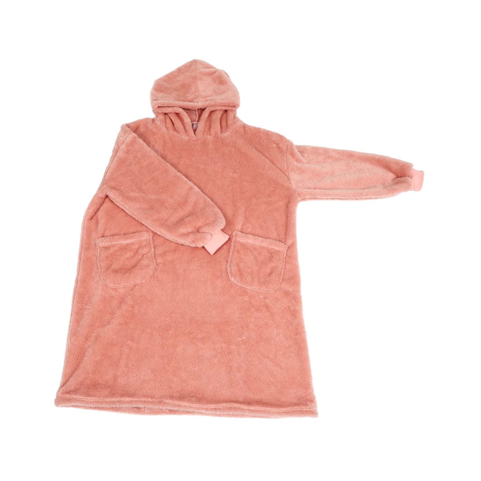 Hoodie de nuit femme Holibanna sweatshirt couverture douillette vêtement hiver