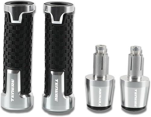 Miniatura 10 de DOUKI 22MM for Y&amp;AMAHA XTZ750 XTZ 750 Super TENERE 1989-1994 1995 1996 Motorcycle Accessories Handlebar Grips Handle Bar Cap End Plugs (Color  Rojo)