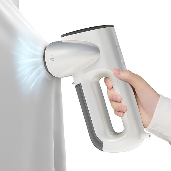 Neakasa Magic 1 Vacuum Steamer, Handheld Travel Garment Steamer for Clothes, 2300Pa Suction for Fabric Grip, Featuring Exclusive AirIron Technology (for 110-120V Use)