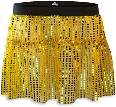 Gone For a Run Running Costume Tutu Skirt Glitter Sequined Tutu