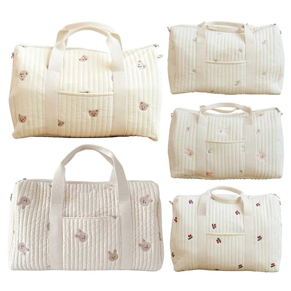 CHANGYUE gesteppte Mama -Bag -Reise -Windel -Tasche Multifunktional Crossbody Mutterschaftsbeutel Verstellbares Messenger Umhängetasche Gepäckbeutel