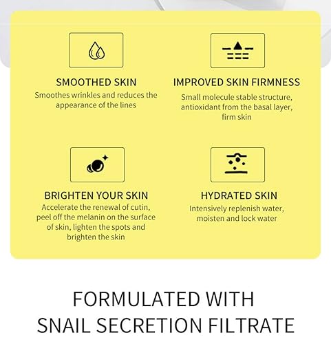 Miniatura 5 de Snail Mucin - Crema hidratante 92% para piel seca, piel sensible, sin parabenos, sin sulfatos, sin ftalatos, cuidado de la piel coreano, 1.76 onzas