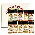 Perfect Bite BBQ Sampler Seasoning Set - 10 PACK (29 Ounces) BBQ Grill Seasoning Set, Barbeque Sampler Seasoning Kit, Smoker Seasoning, Grill Rubs, BBQ Spices, MADE IN THE USA