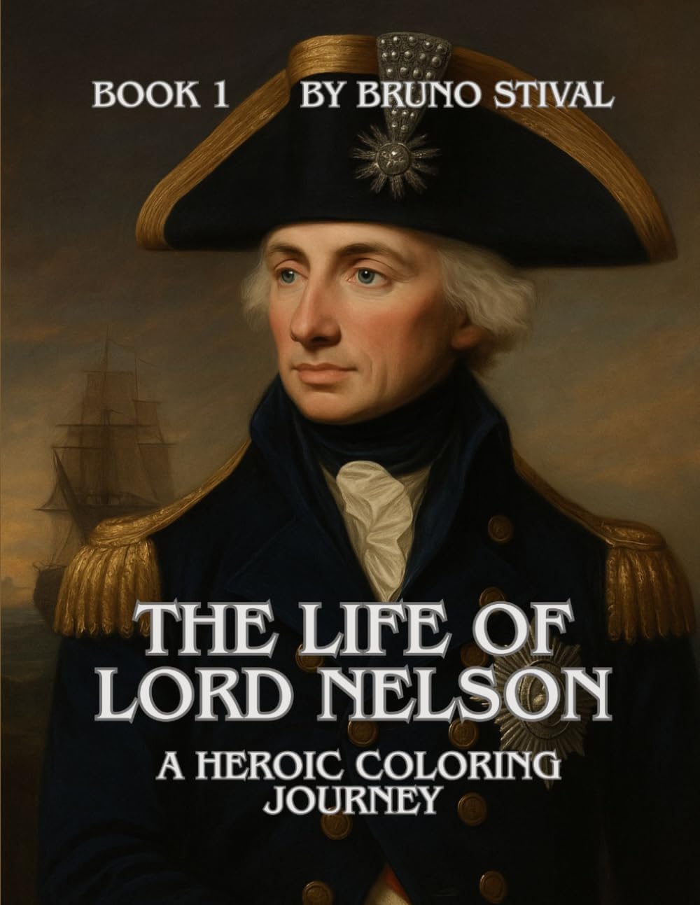 The Life Of Lord Nelson, A Heroic Coloring Journey (Heroes of History)