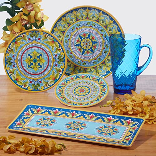 Certified-International-Palermo-12-Piece-Melamine-Dinnerware-Set-Service-For-4 Certified International Palermo 12 Piece Melamine Dinnerware Set Service For 4