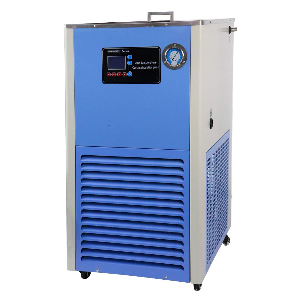 HNZXIB Laboratory 30L Cooling Chiller -80? Low-Temperature Cooling Liquid Circulating Pump for Low-Temperature Cooling Cycle Reaction (240V)