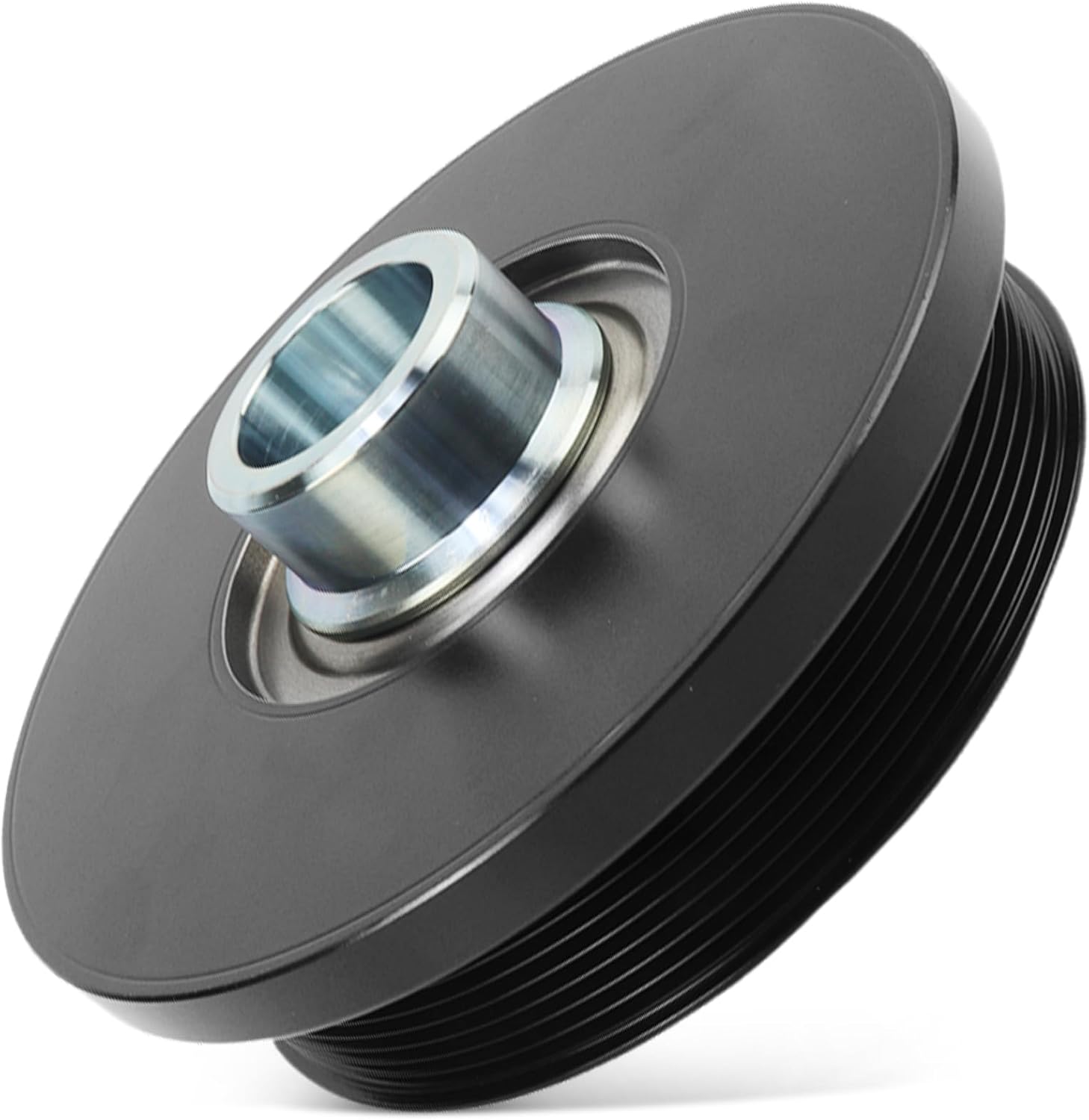 MUNIK 11237800026 Crankshaft Pulley 2006-2016 for BMW N57 5 7 X5 X6 F10 F01 F02 F03 F04 E70 E71 E73 525d 530d 535d 730d 740d 750d M50d xDrive35d xDrive40d Peat# 502787 V202496 20948421 20948422