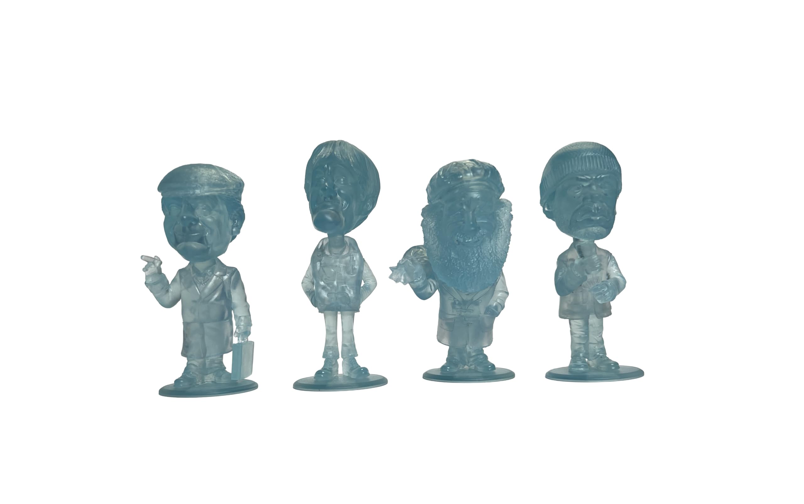Sporting Profiles Only Fools and Horses Mini Bobblehead Figures  To Hull and Back Diamond Edition  Full Set of 4 Collectible Bobble Buddies in Gift Boxes