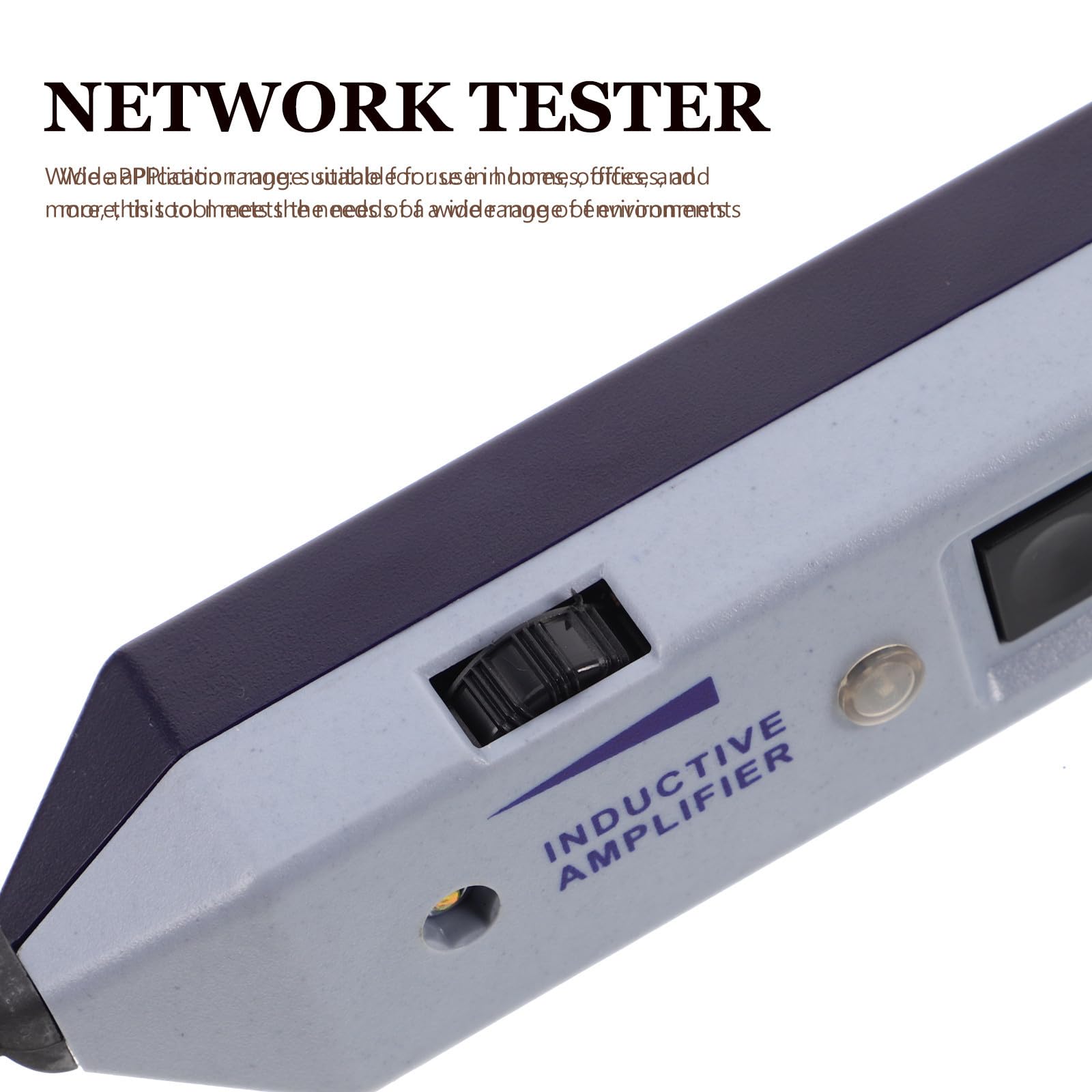iplusmile Kit Tester per Cavi con Amplificatore Induttivo e Test ad Alta Precisione per Cavi Audio e Telefonici, per Uso Domestico e Industriale con Materiali Pp e Metallo