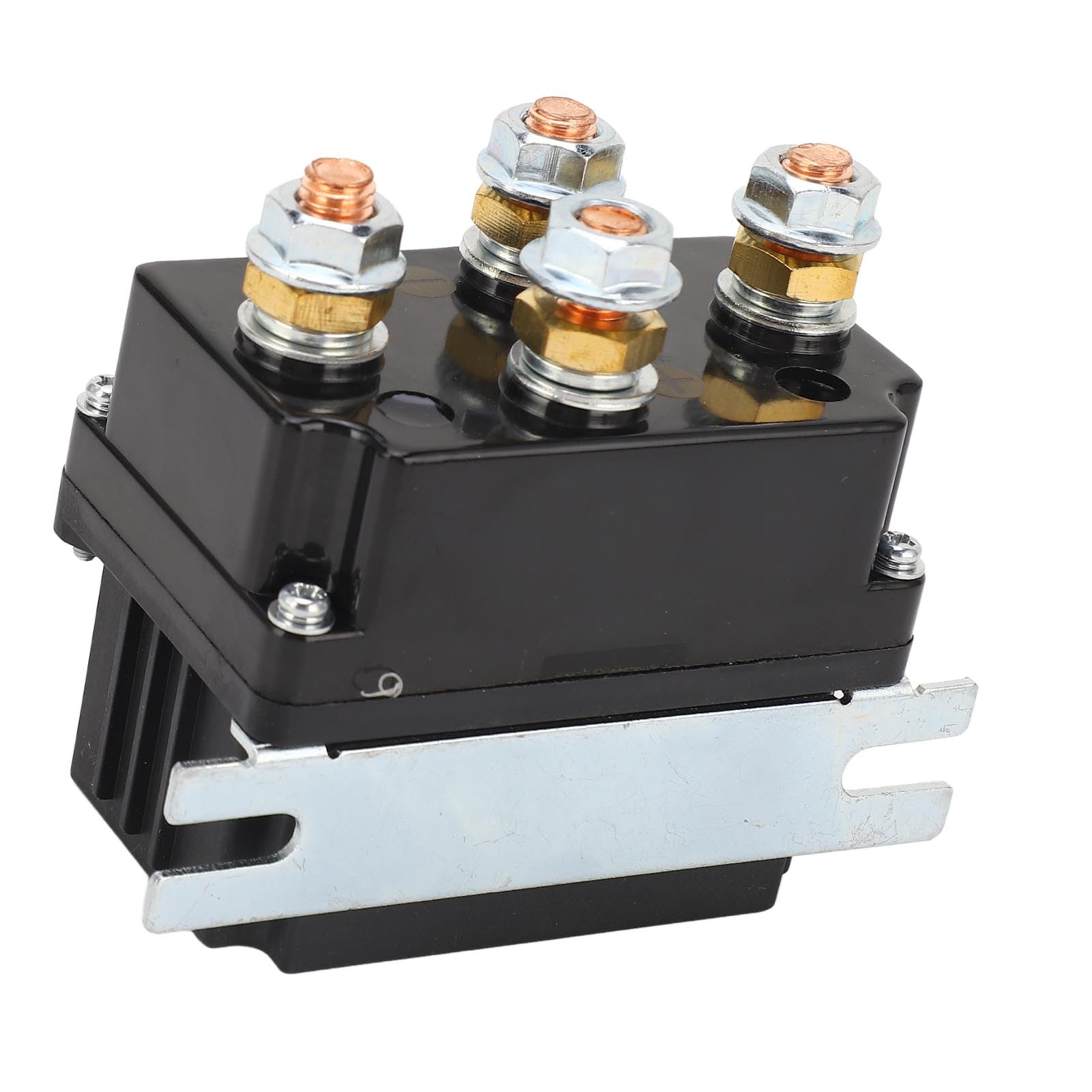 Bewinner Kit de relé de Cabrestante de 12 V 500 A con Control Remoto, Interruptor de Contactor de Cabrestante Resistente para ATV, Motos de Nieve, UTV, Cortacésped, Tractor de Jardín, Resistente Al