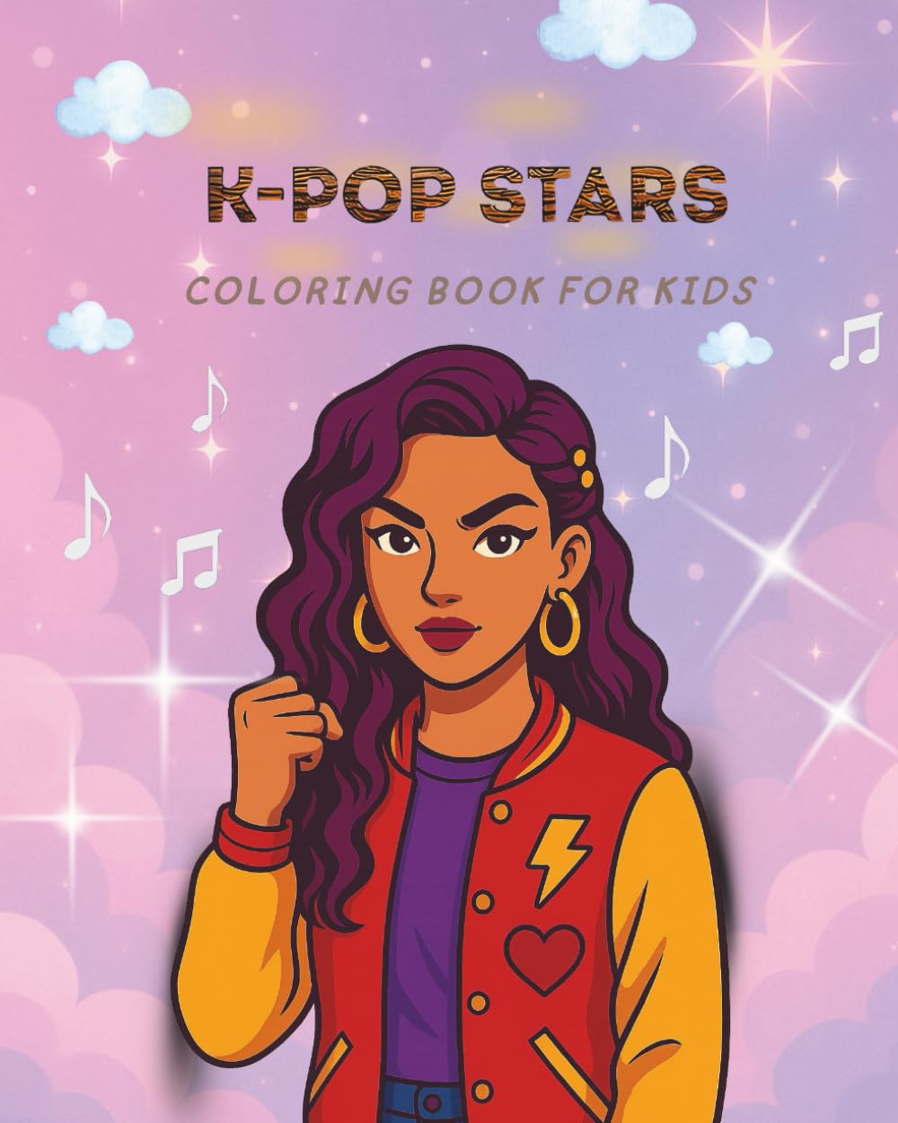 K-POP STARS: COLORING BOOK FOR KIDS