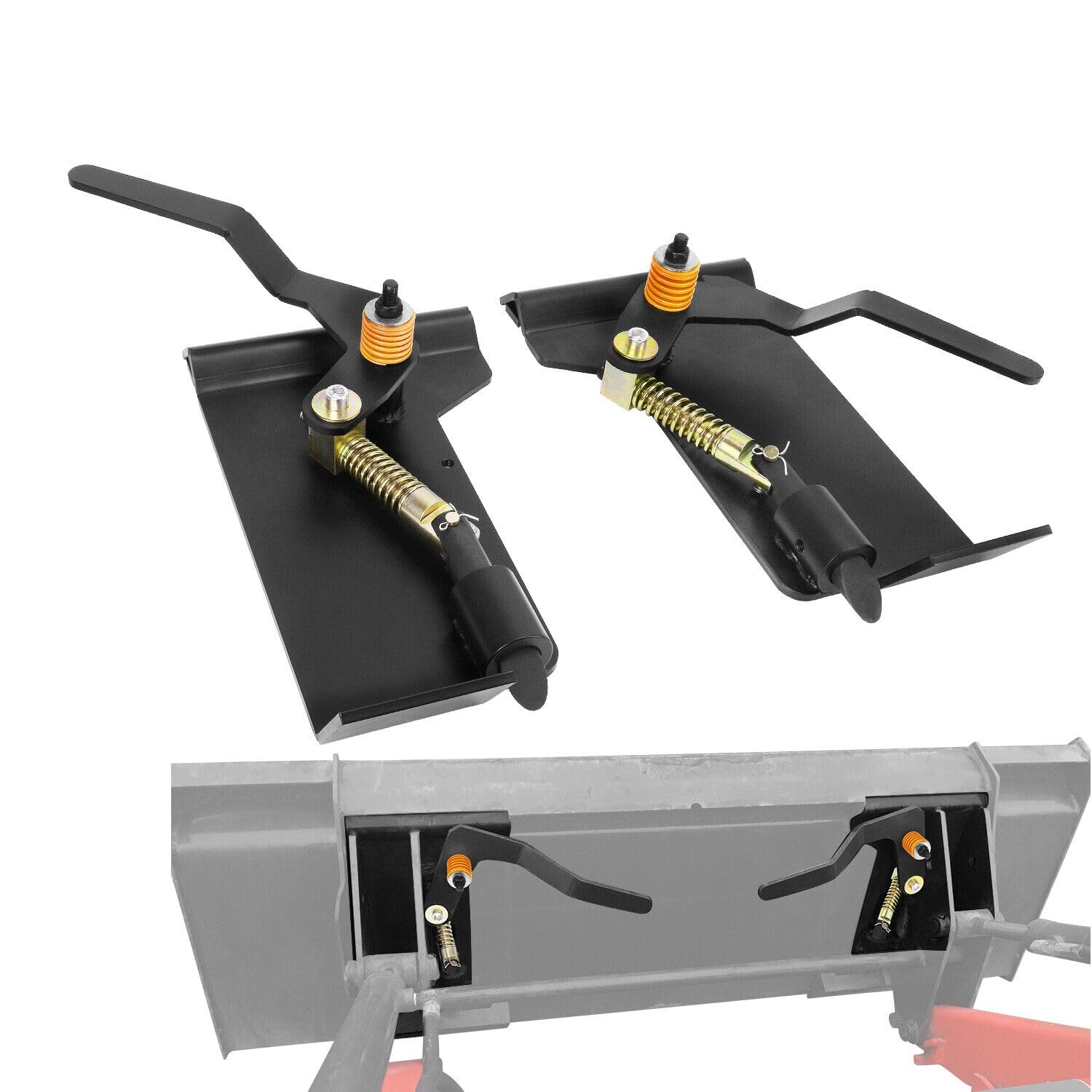 WeldOn Skid Steer Quick Attach Bucket Conversion Adapter