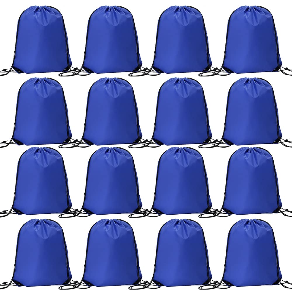 Bulk Drawstring Bags, Polyester Draw String Bags, Gym Sports Cinch Bag Drawstring Backpack for Women Men