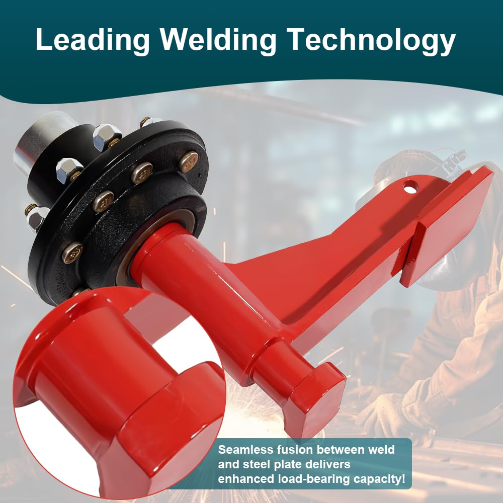 Shipping Container Wheels - 2 Pack 6-Lug Kit -7
