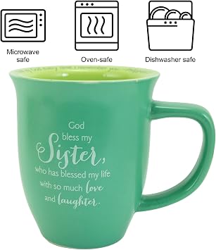 Abbey Gift Sister Ceramic Mug and Coaster Set