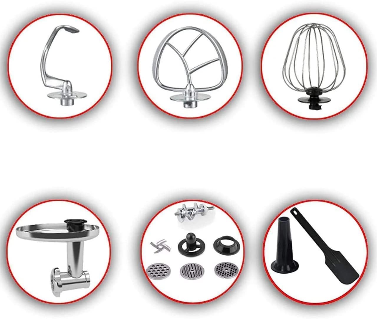 Impastatrice Planetaria Royalty Line 7.5 Litri 2100W - Robot Da Cucina 3 In 1 Con Accessori - Foto 3