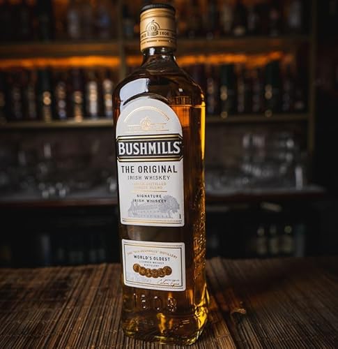 Bushmills Original Irish Whiskey (1 x 0,7 l) – klassischer, dreifach destillierter Finest Blend Whisky aus Irland