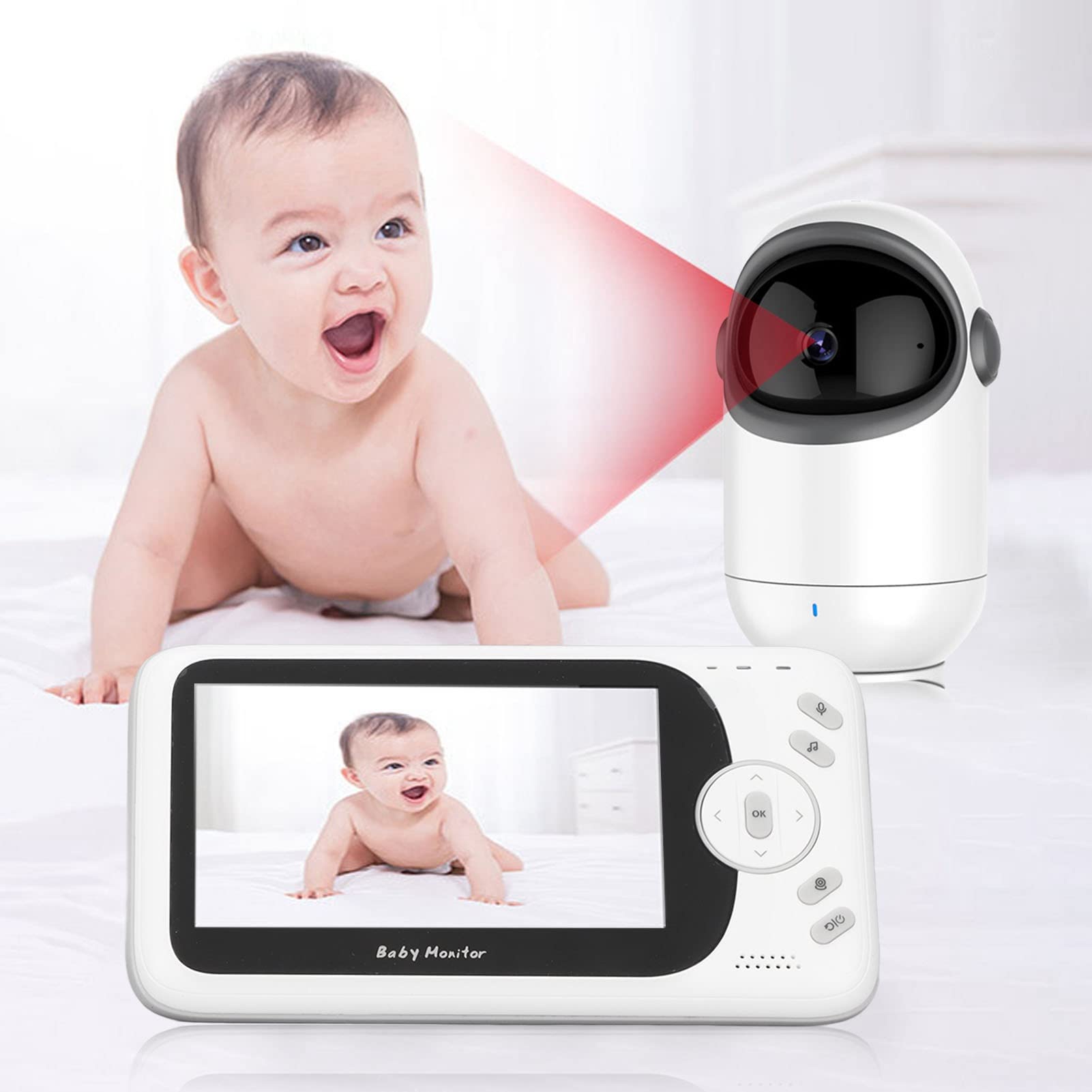 1080p Hd Surveillance Camera Small Baby Monitor Baby Monitor, Pet