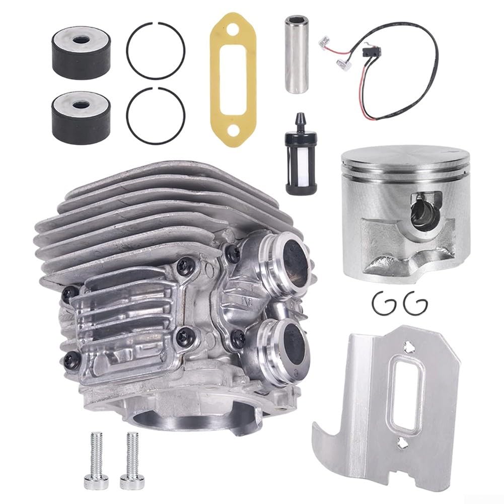 Kit de reconstrucción de cilindro de motor, para TS410 TS420 compatible con 4238 020 1202 4223 020 9400 incluye juego de filtro de aceite de junta de revestimiento de pistón
