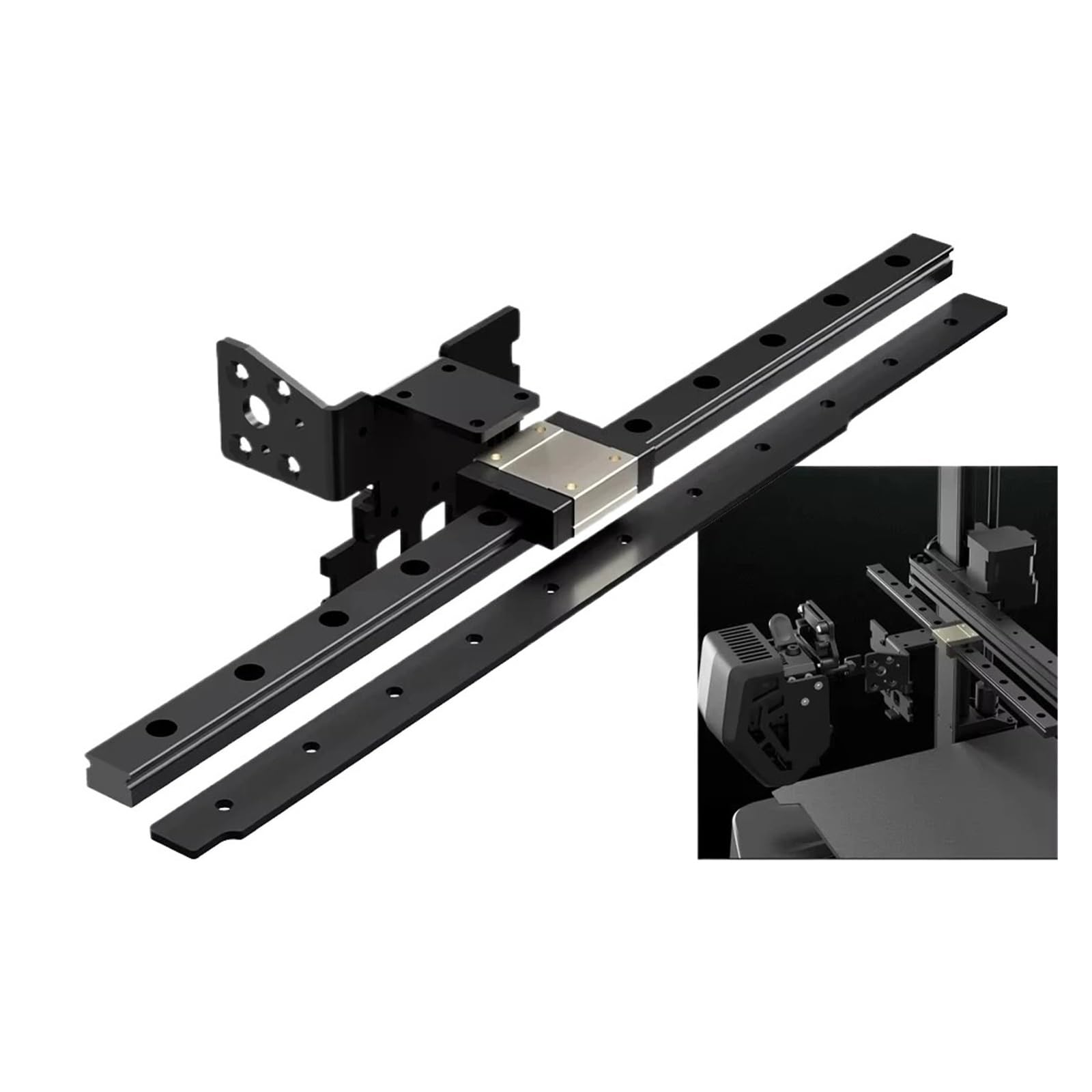 Zestaw szyn liniowych Ender-3 V3 SE, szyna liniowa – wysoka precyzja, szybki druk, odpowiednia do Ender-3 V3SE