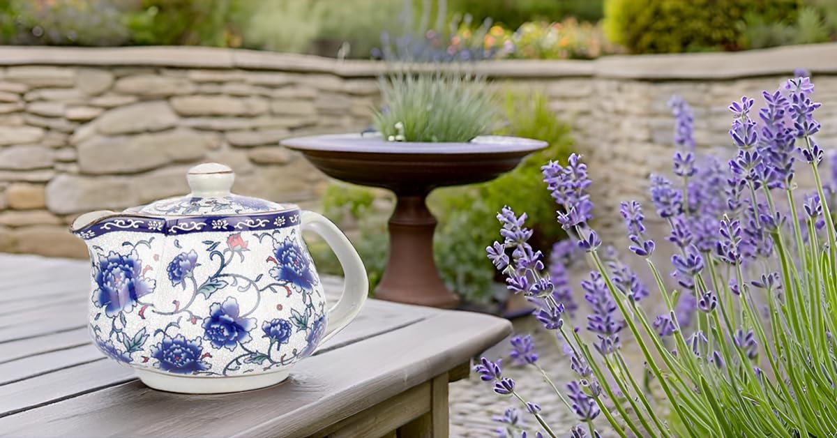 TGL Co. Ceramic Tea Pot, (500 Ml) with Removable Stainless Steel Infuser - Image 3 thumbnail