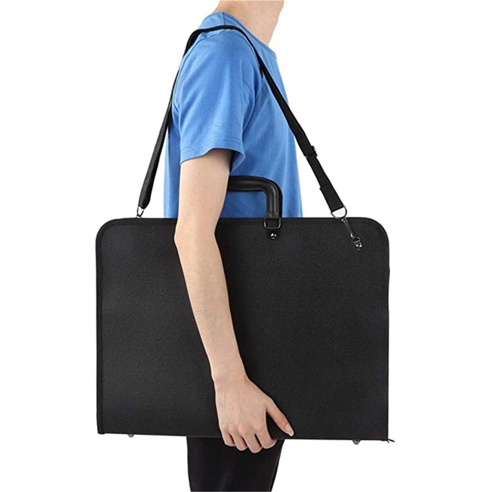 Bolsa Portafolio de Arte Estuche for portafolios de Arte con Cremallera, Estuche for Artistas, cartulina for póster, Bolsa Mano for Guardar Obras