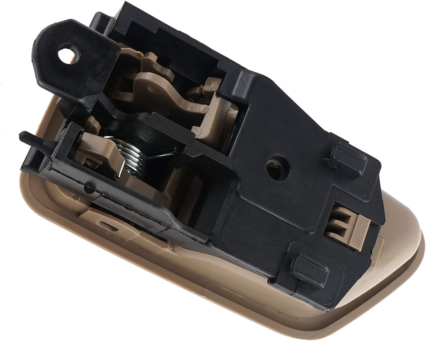 NPAUTO Inside Interior Door Handles Pair Front Rear Driver Passenger Side Replacement for 1997 1998 1999 2000 2001 Toyota Camry Beige/Tan