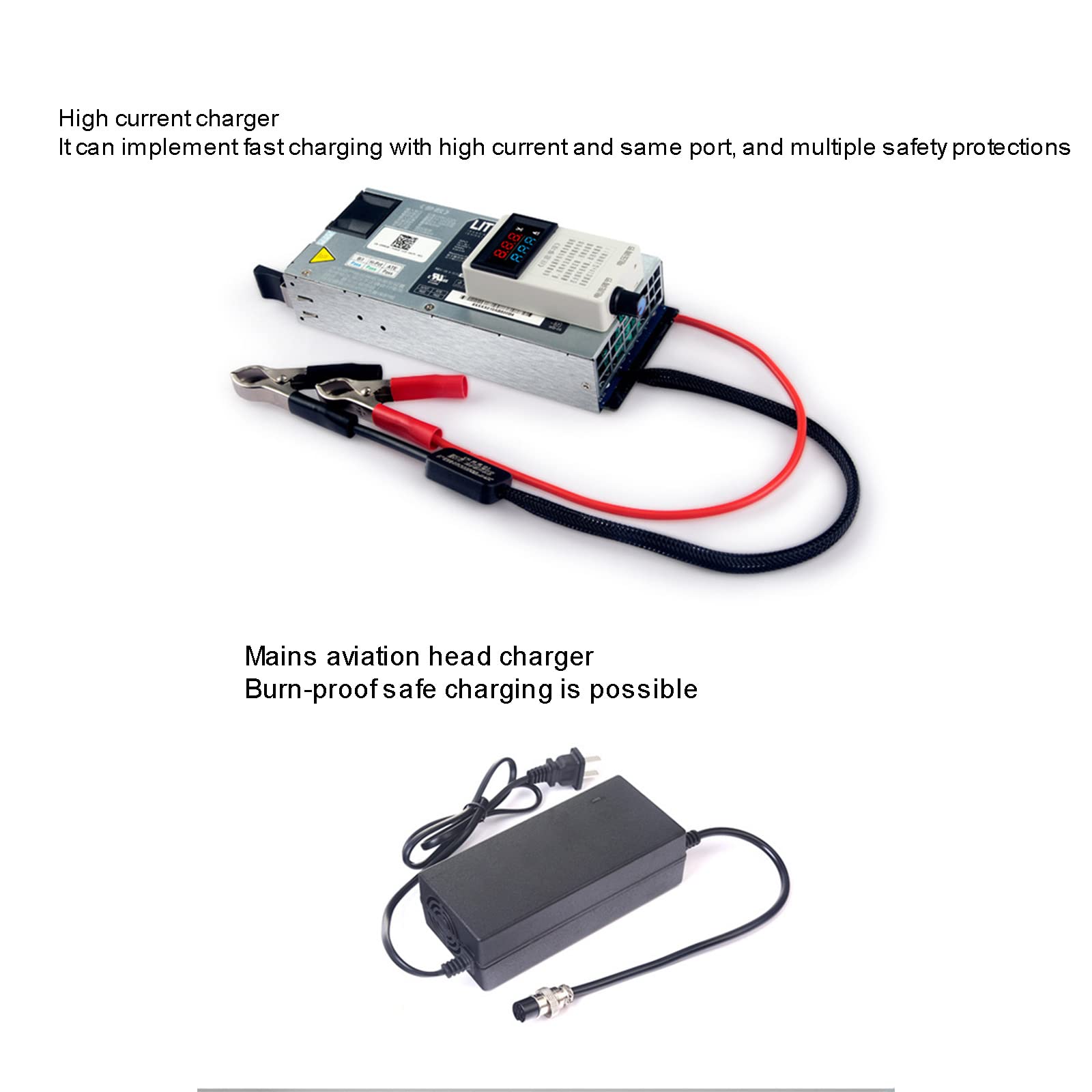 Enerforce LiFePO4 accu 100Ah 12.8 V 1280Wh lithium-ijzerfosfaat batterij voor PV-systeem, Camper, Boot enz... - GM Accu
