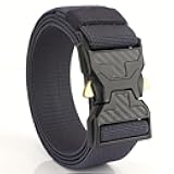 Tactical Belt – Heavy-Duty & Quick Release – Military, Work, Rigger, Duty & Utility Belt for Men