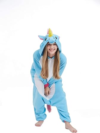 DarkCom Kid-Adult Animal Onesie Unicorn Halloween Christmas Pajamas