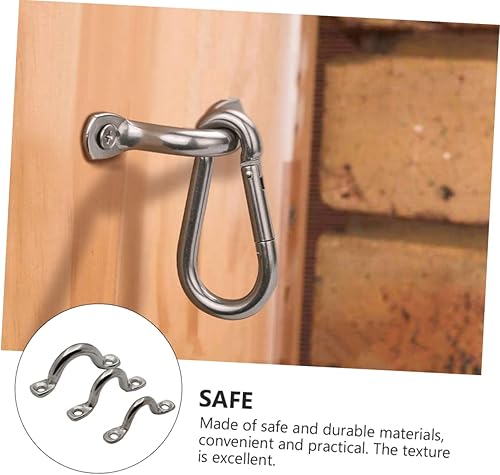 Miniatura 9 de 18 Uds. Kayak Anillo fijo Bimini Boat Eye Straps Kayak Deck Tie Down Canoa Rigging Eye Straps Kayak Deck Handle Bimini Boat Handle Canoa Rigging