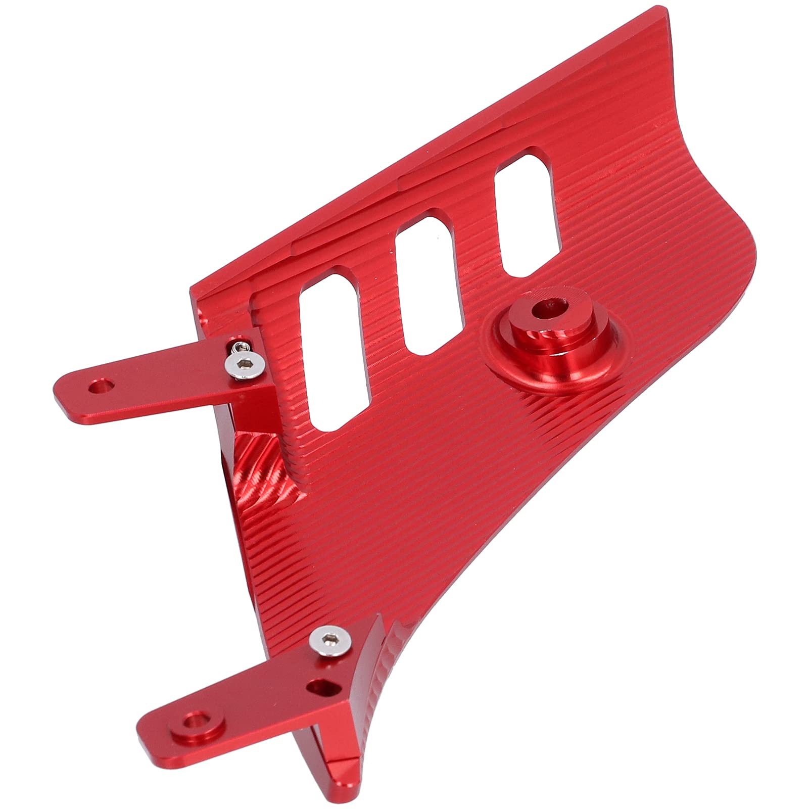 Schwingenabdeckung, Gabelwickel Ebike, Motorradschwingenabdeckung Vorderrad-Stoßdämpfer-Seitenersatz für GTS 125 200 300 2013-2020 (Ein Rot)