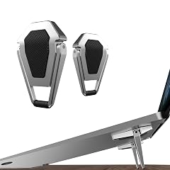 Laptop Stand Portable Zinc Alloy Laptop Mini Stand Laptop Riser Invisible Ergonomic Laptop Stand Cooling Suitable for 12-20