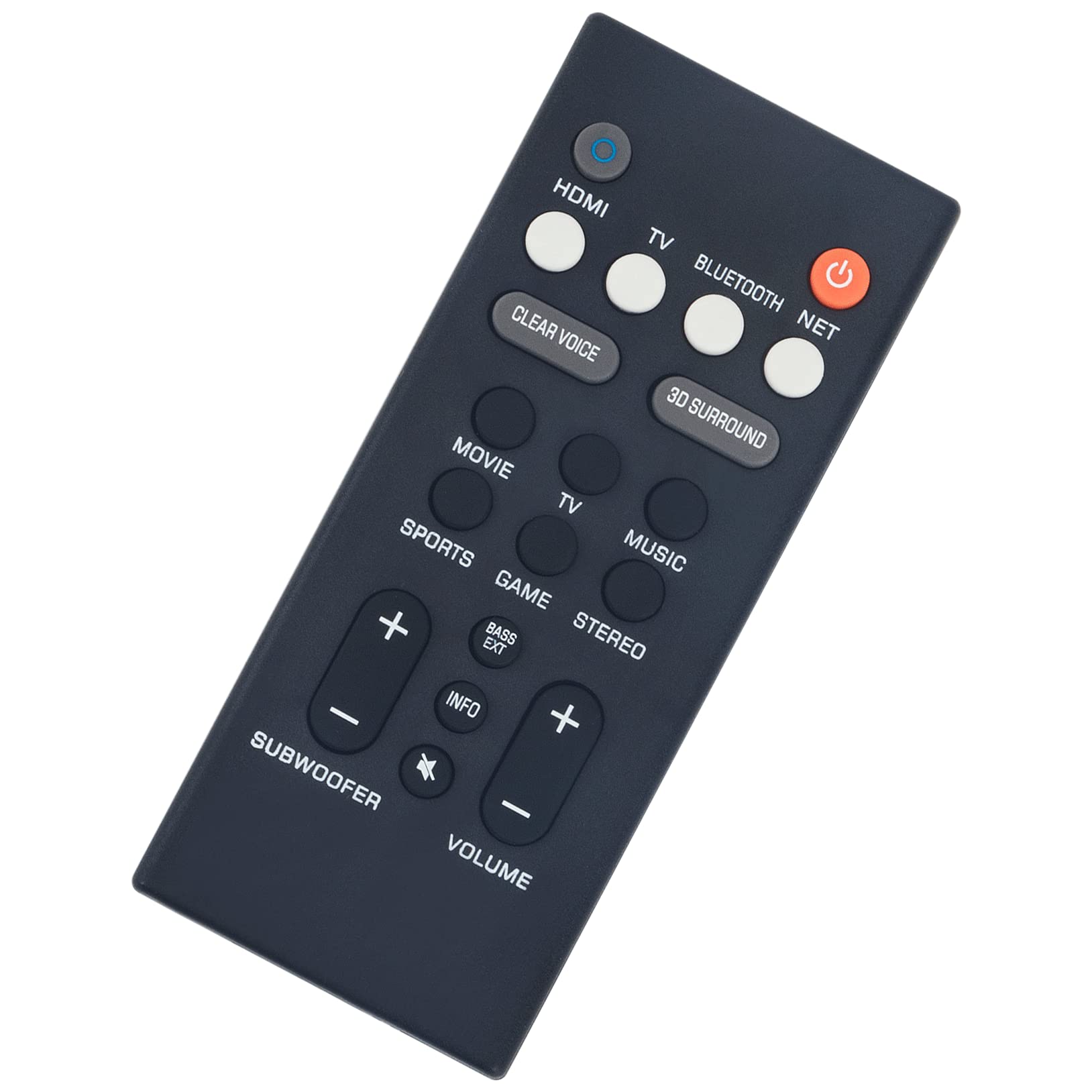 Amazon | 交換用リモコン ヤマハ フロントサラウンドシステム YAS-109