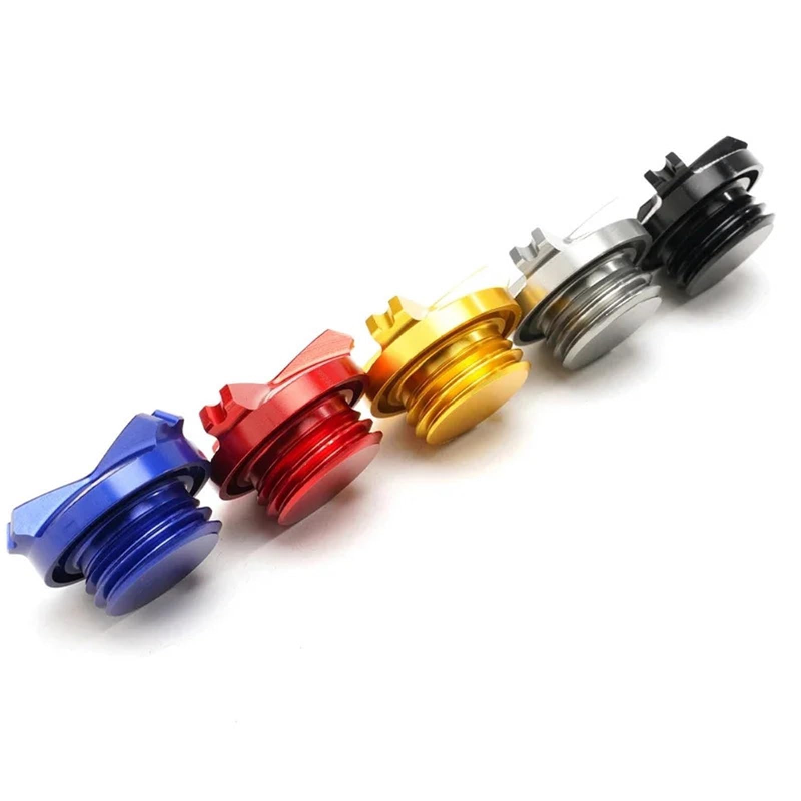 Adatto For Yamaha FZ1 Fazer 2006-2015 FZ6 FZ-6 FZ 6 FZ6R 2004-2012 2007 2009 FZ8 CNC Tappo Di Riempimento Olio Motore For Motocicletta Coperchio Tappo Olio(Red-FZ6)