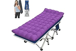 Cot, Kids Camping Cot for Kids Age 6 and Up