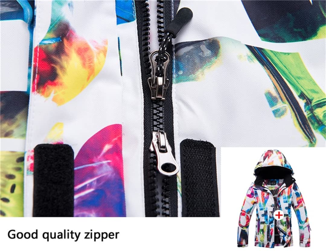 Alloaone Conjuntos Ropa Nieve Para Mujer Ropa Snowboard Traje Invierno Impermeable Chaquetas Esquí Y Pantalones Con Correa