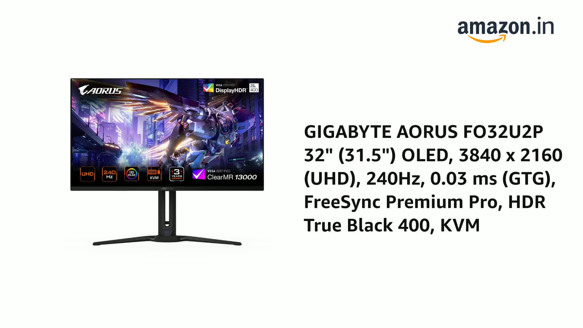 GIGABYTE AORUS FO32U2P 32