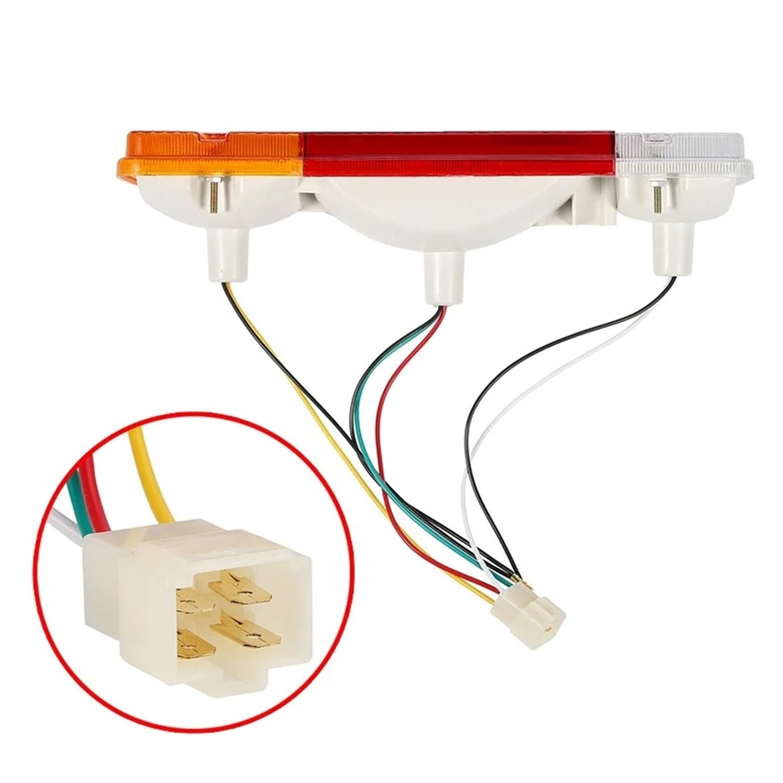 Lampe Arrière Aftermarket Pour Toyota Hilux Plateau UTE Châssis Cabine Pour Land Pour Cruiser Ute 1984-2018 2 Pièces Feux Arrière Voiture Avec Ampoule Feu Recul Ensemble