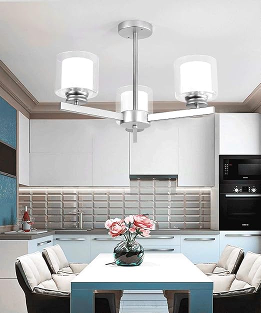 Mzclf lamp 3 lampen decoratieve bar hanglamp restaurant slaapkamer kroonluchter creatieve glazen bol kroonluchter voor woonkamer modern minimalistisch trapdekenlamp industriële smeedijzeren kroonluchter