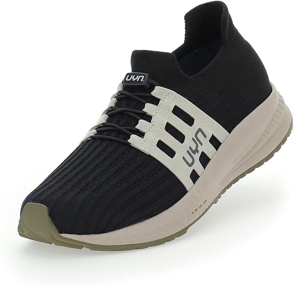 UYN Y100203 Washi Vibram Sneaker Male Black UK 9.5