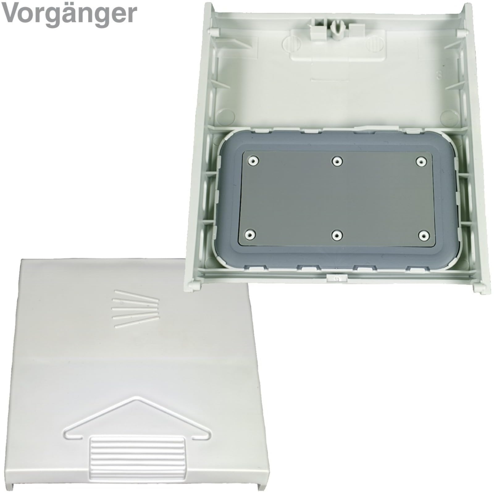 LUTH Premium Profi Parts Coperchio compatibile con Bosch 00166621 per vano pulizia combinazione dosatrice lavastoviglie